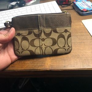 Coach wristlet